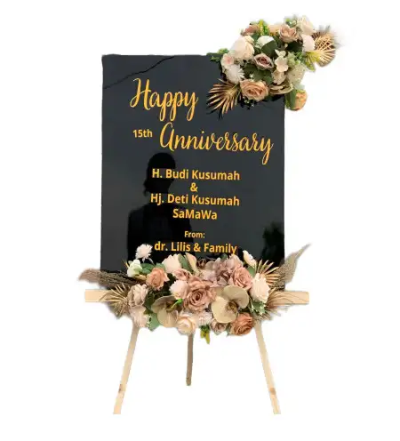 Papan Bunga Akrilik Cinanggerang